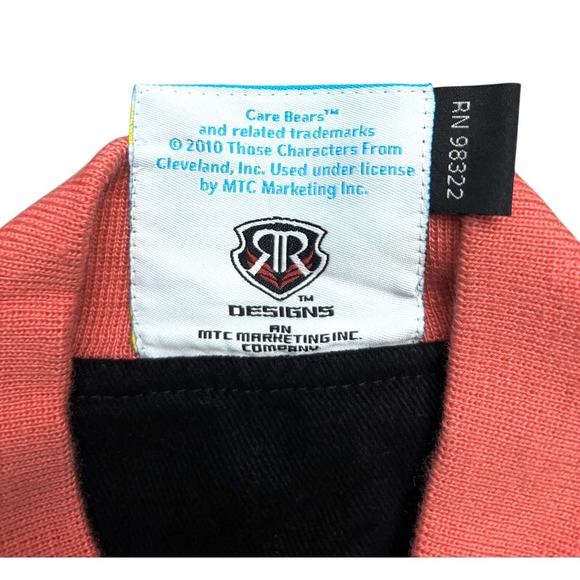 Care Bears Nascar Rainbow Jacket Girls Youth Size XL Vintage - Picture 9 of 9